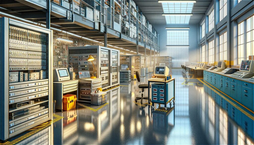 Ableitfaehige Epoxidharzboeden 1