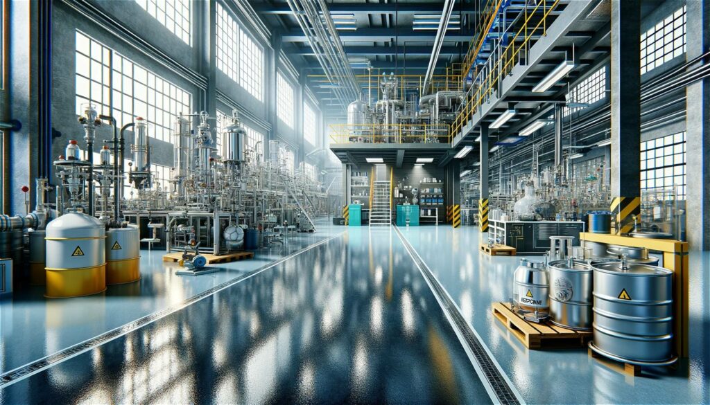 Chemikalienbestaendige Epoxidharzboeden 2