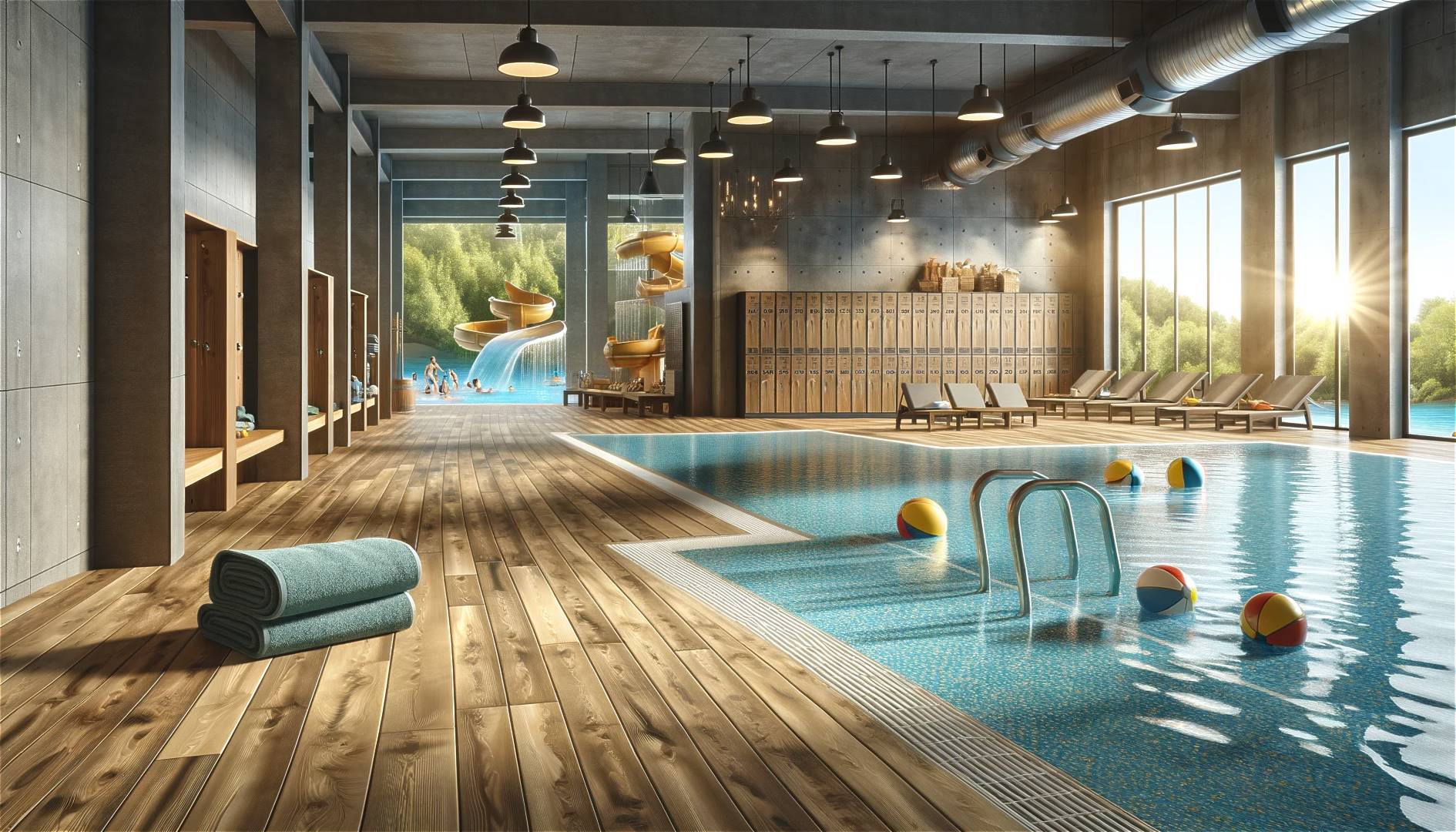 Epoxidharzboden fuer Aquaparks und Schwimmbaeder 2