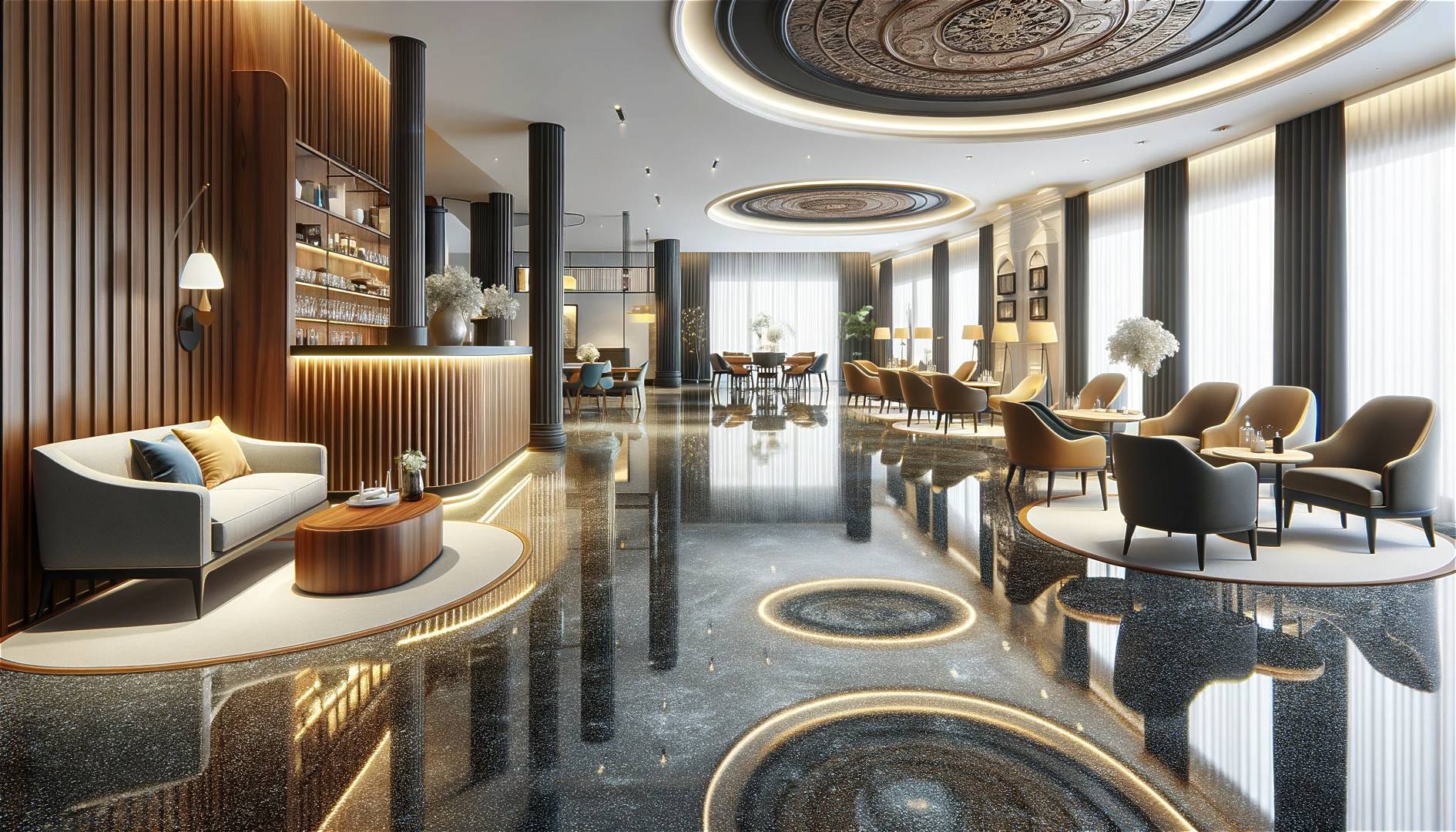 Epoxidharzboden fuer Hotels und Ferienresorts 1