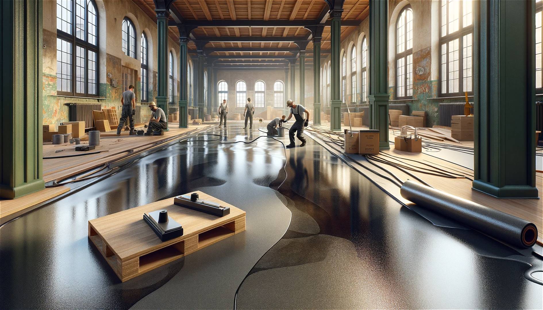 Epoxidharzboden fuer Sanierungsprojekte 1