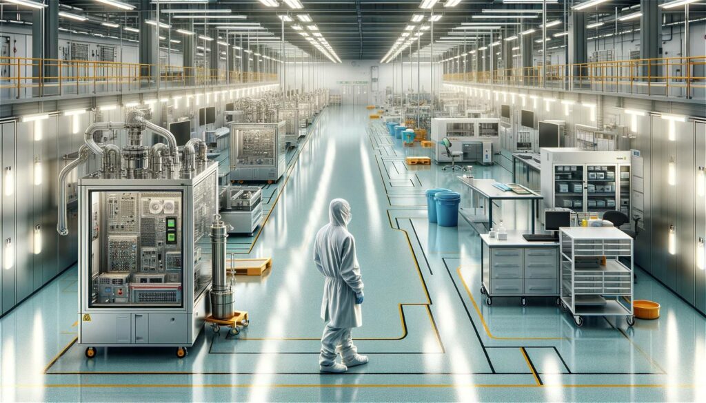 Epoxidharzboden fuer die Elektroindustrie 3