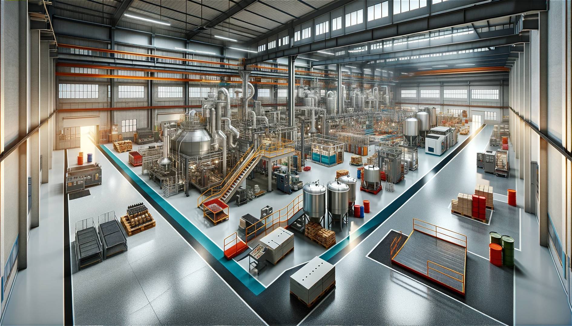 Epoxidharzboden fuer die Grossindustrie und Fertigungsanlagen 2