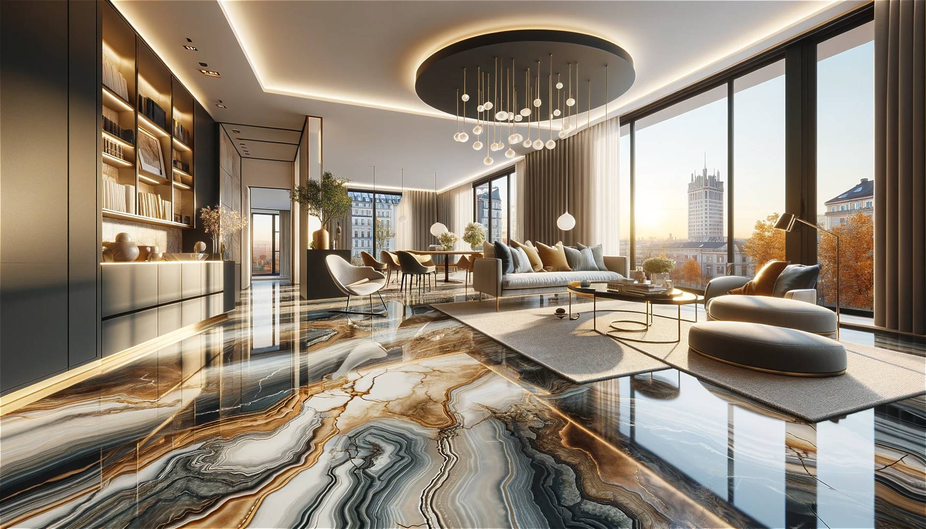 Epoxidharzboden fuer hochwertige Wohnimmobilien 1