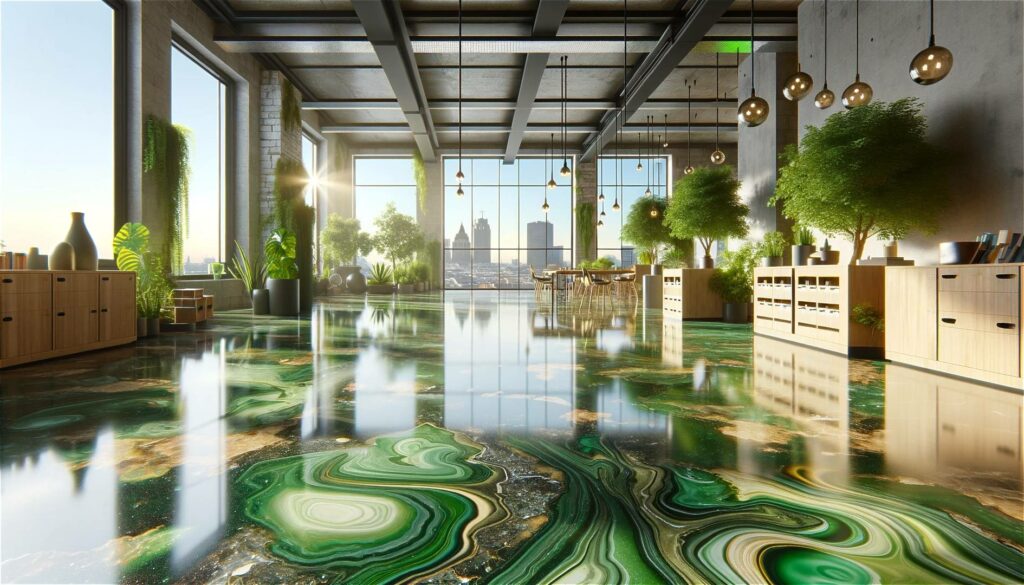 Nachhaltige Epoxidharzboeden 1