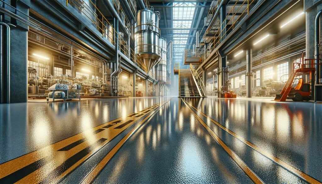 Rutschhemmende Epoxidharzboeden 2